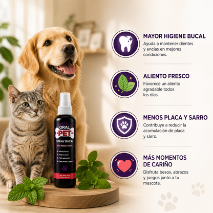 Oral Pet Spray Mascotas