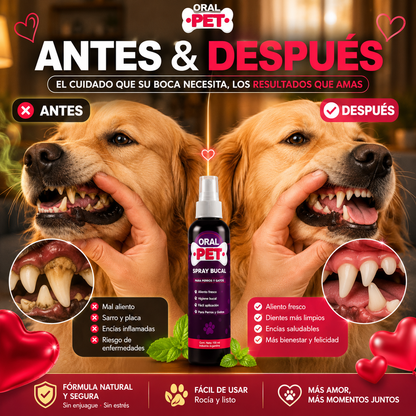 Oral Pet Spray Mascotas